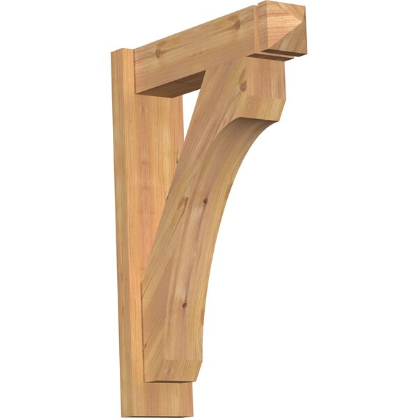 Ekena Millwork Legacy Arts & Crafts Smooth Outlooker, Western Red Cedar, 5 1/2"W x 20"D x 28"H OUT06X20X28LEC03SWR - main